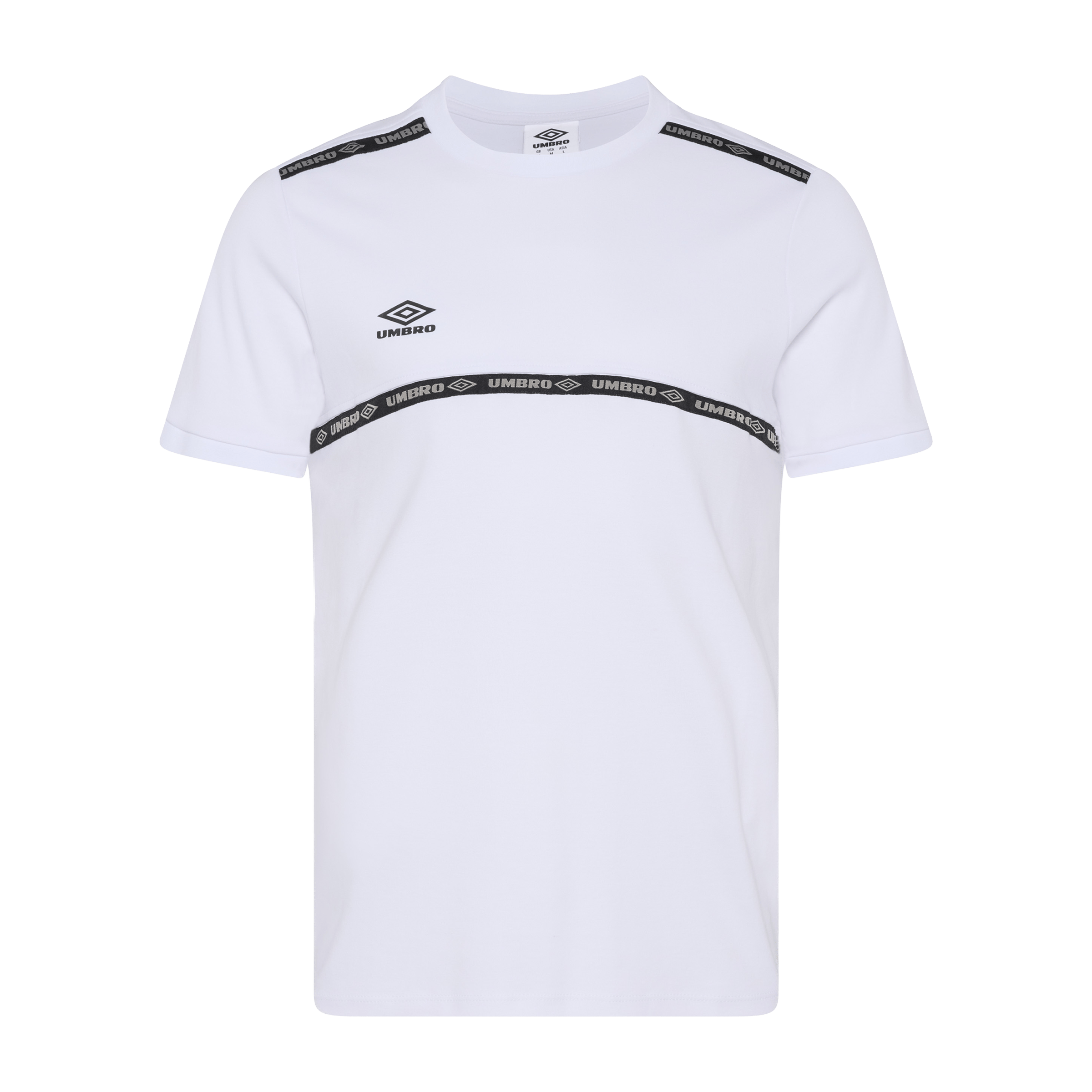 Umbro Mens Taped Tech Tee Brilliant White | Sports Direct Australia